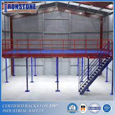 Mümkün Depo Alanlarını İki Kat veya Üç Katlandırmak Mezzanine Racking Sistem