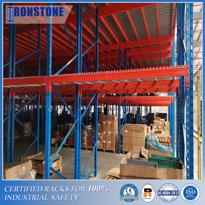 Mezzanines Rack Desteklenmiş Endüstriyel Mezzanines